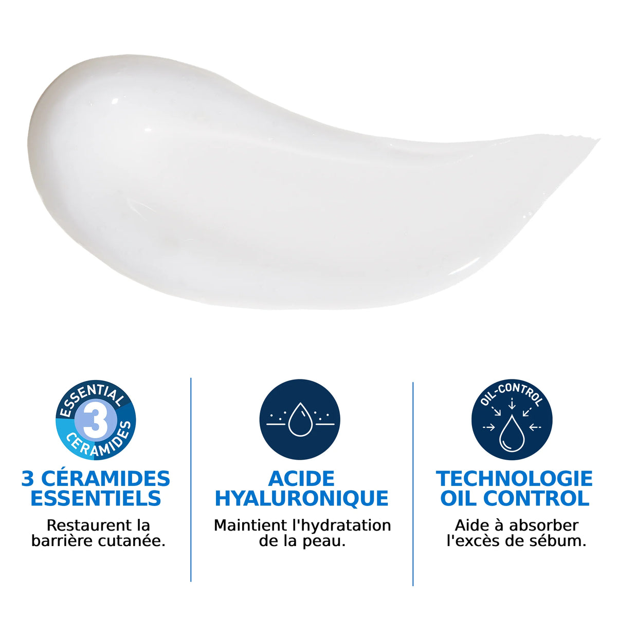 Cerave gel creme hydratant oil control peaux mixtes a grasses 52 ml