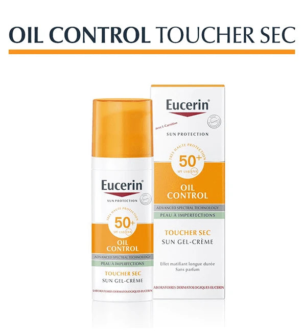 EUCERIN SUN PROTECTION OIL CONTROL GEL-CRÈME SPF50+ 50 ML