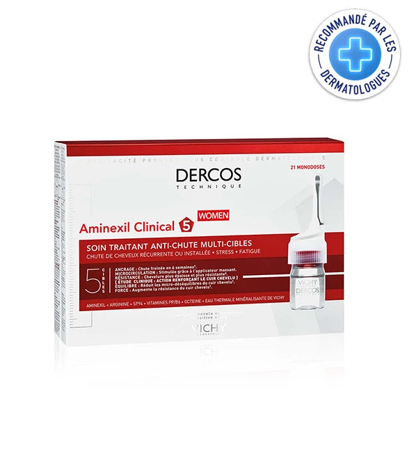 VICHY DERCOS AMINEXIL CLINICAL 5 FEMMES - Soin Anti-chute