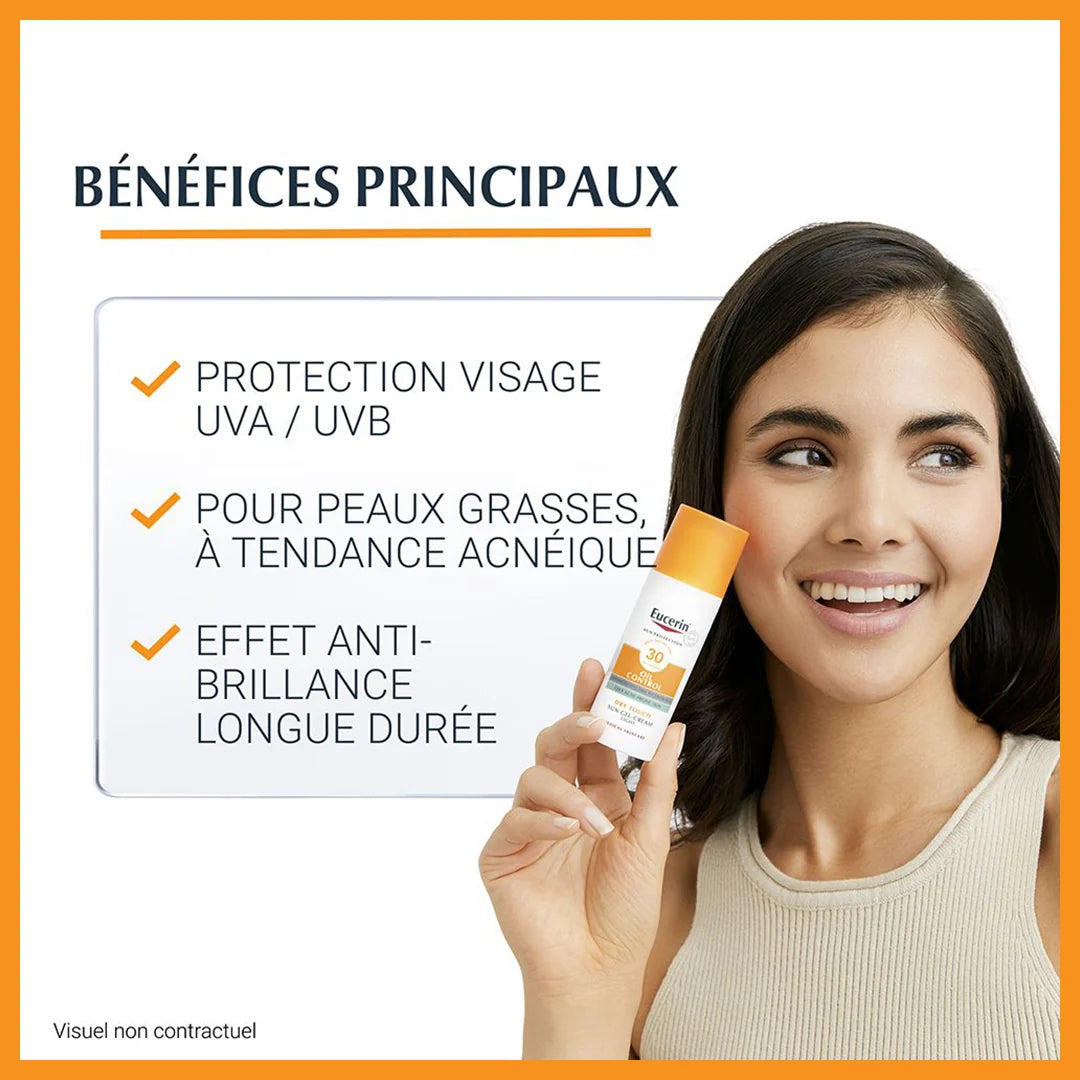 EUCERIN SUN PROTECTION OIL CONTROL GEL-CRÈME SPF50+ 50 ML
