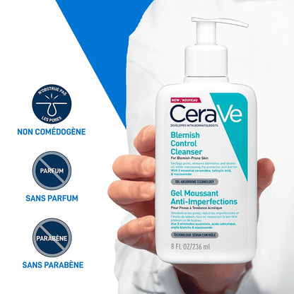 Cerave gel moussant anti imperfections 236ml