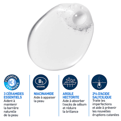 Cerave gel moussant anti imperfections 236ml