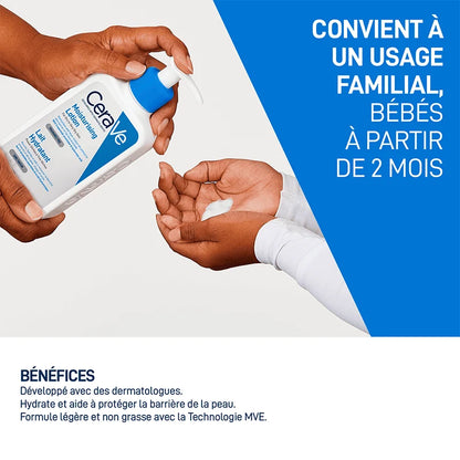 Cerave lait hydratant – 473 ml - Corps & Visage