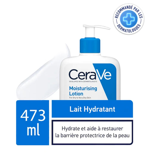 Cerave lait hydratant – 473 ml - Corps & Visage