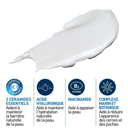 CeraVe Crème Réparatrice Contour Yeux 14 ml anti-cernes et anti-poches