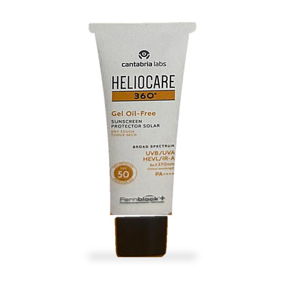 Pack Heliocare 360° Gel Oil-Free SPF50 + Biretix Cleanser Offert