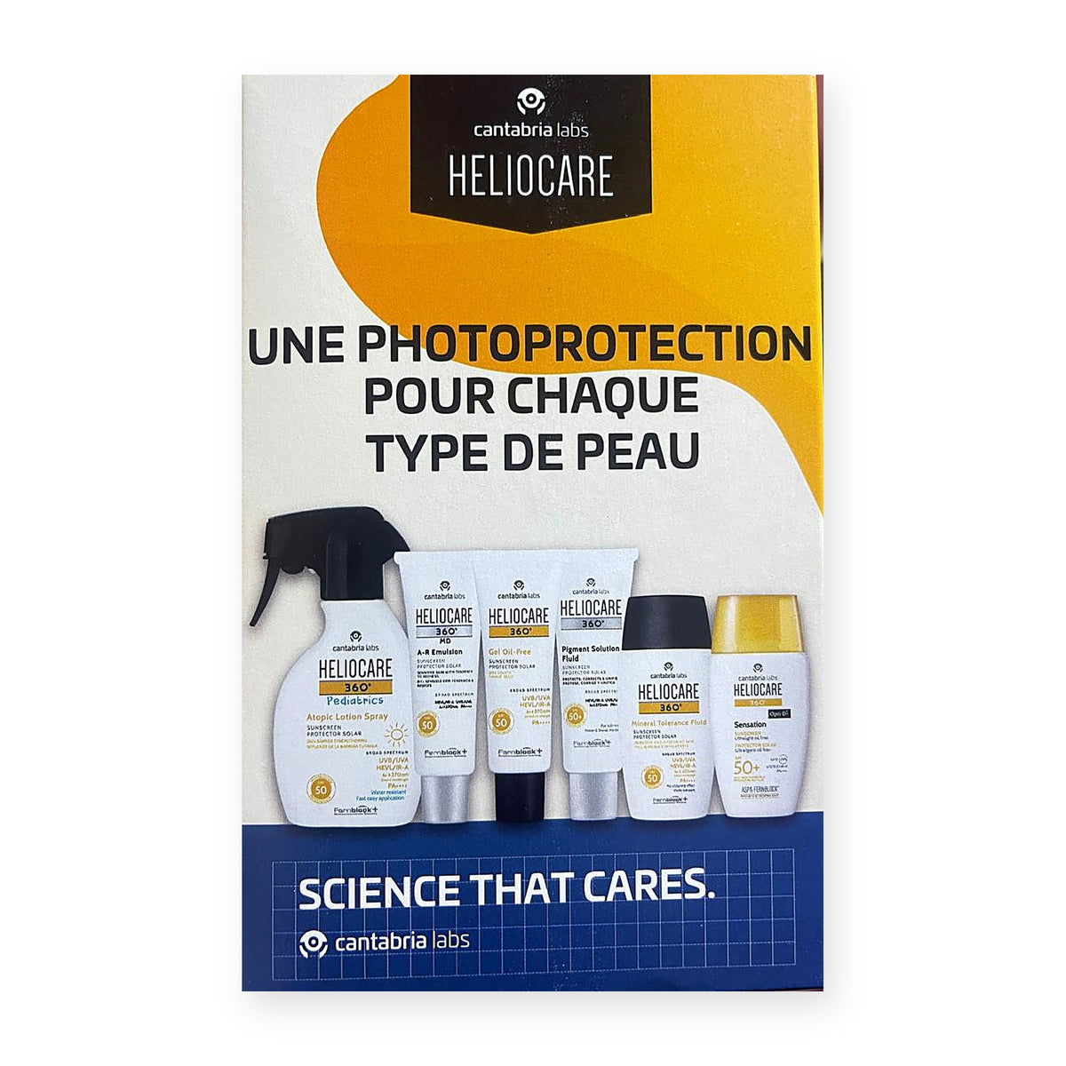 Coffret Heliocare 360° 6 Protections Solaires – Tous Types de Peau