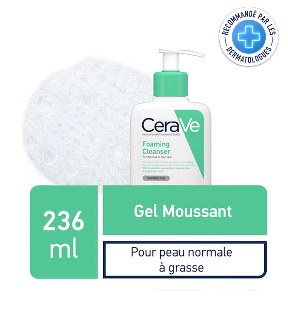 Cerave gel moussant – 236 ml